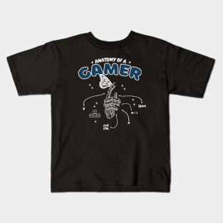 Anatomy of a Gamer Hand Awesome WASD PC Video Games Lovers Kids T-Shirt